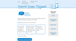 Desktop Screenshot of hardlinesdigest.com